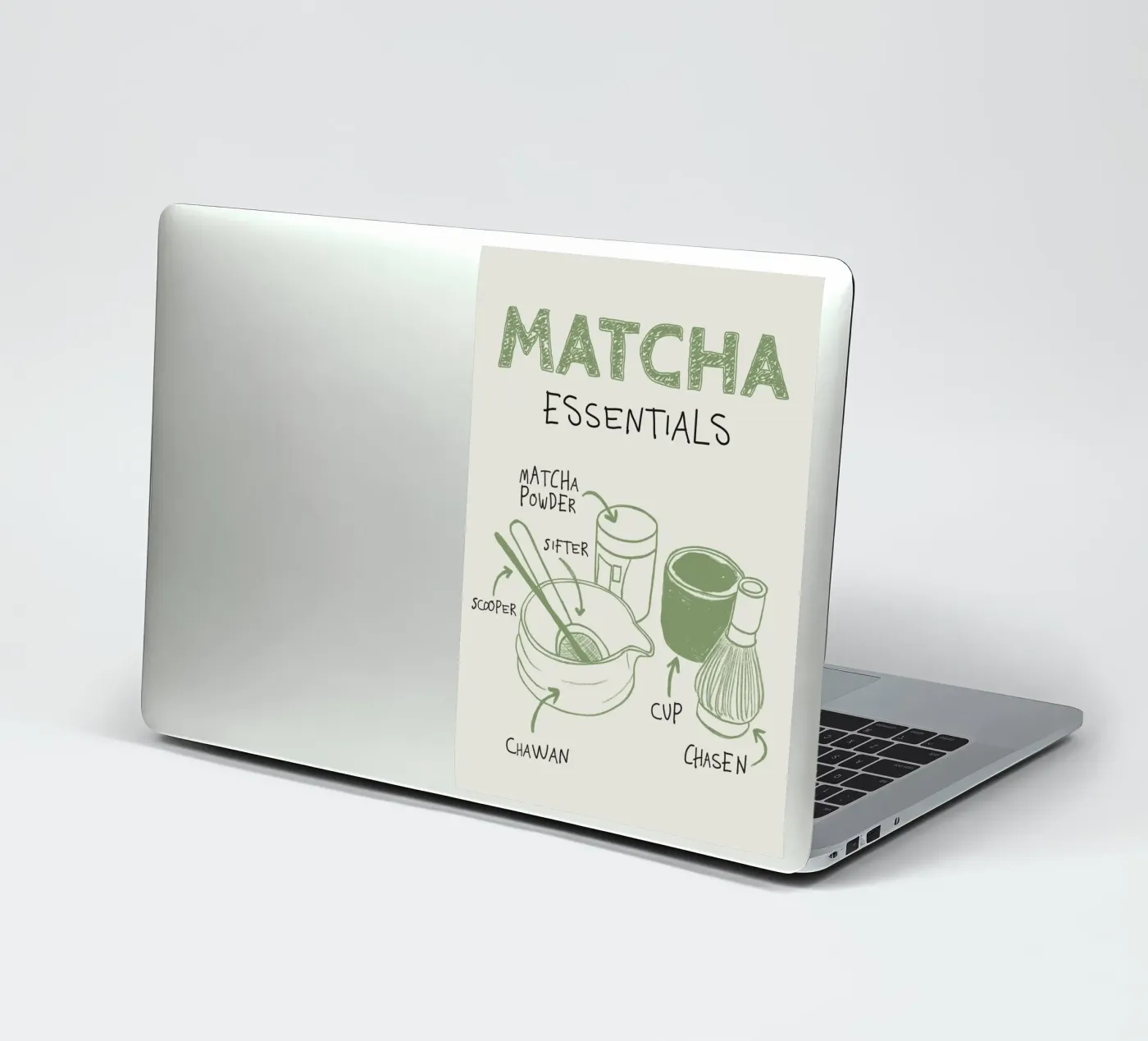 Matcha Essentials sticker van ni-ja artboutique