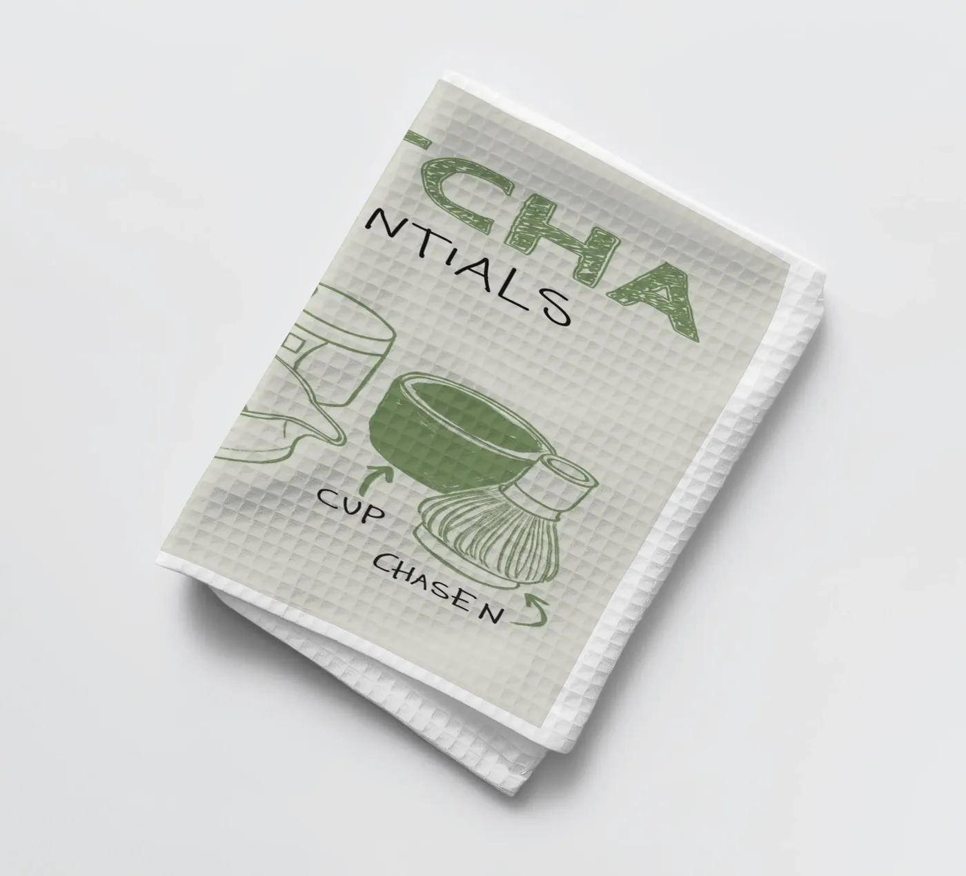 Matcha Essentials torchon de ni-ja artboutique