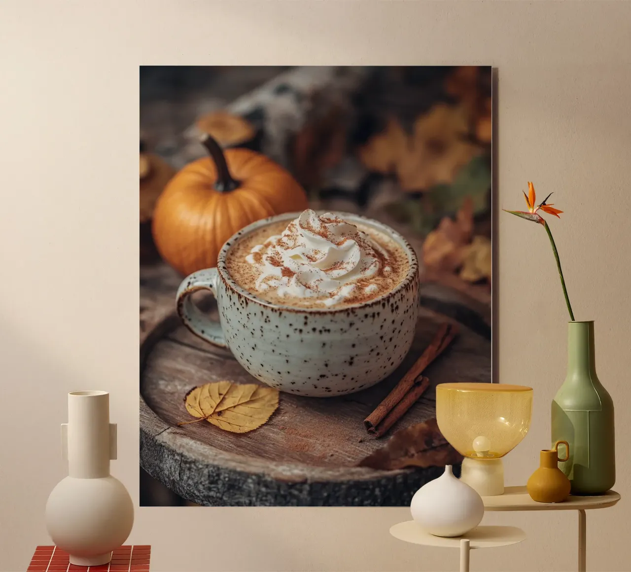 Vibrazioni d'autunno alluminio dibond da PhotoVibe Decor