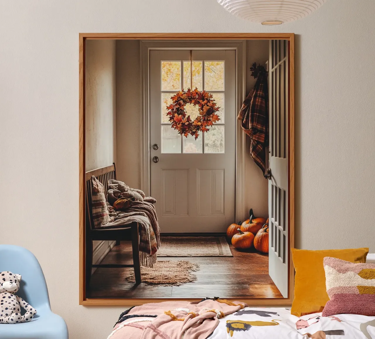 Vibrazioni d'autunno alluminio dibond da PhotoVibe Decor
