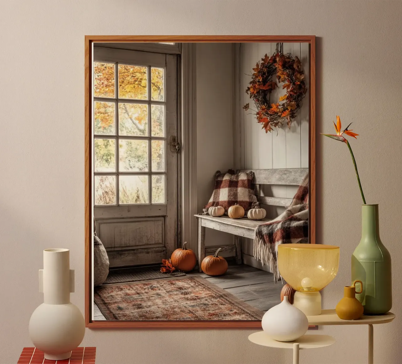 Vibrazioni d'autunno alluminio dibond da PhotoVibe Decor