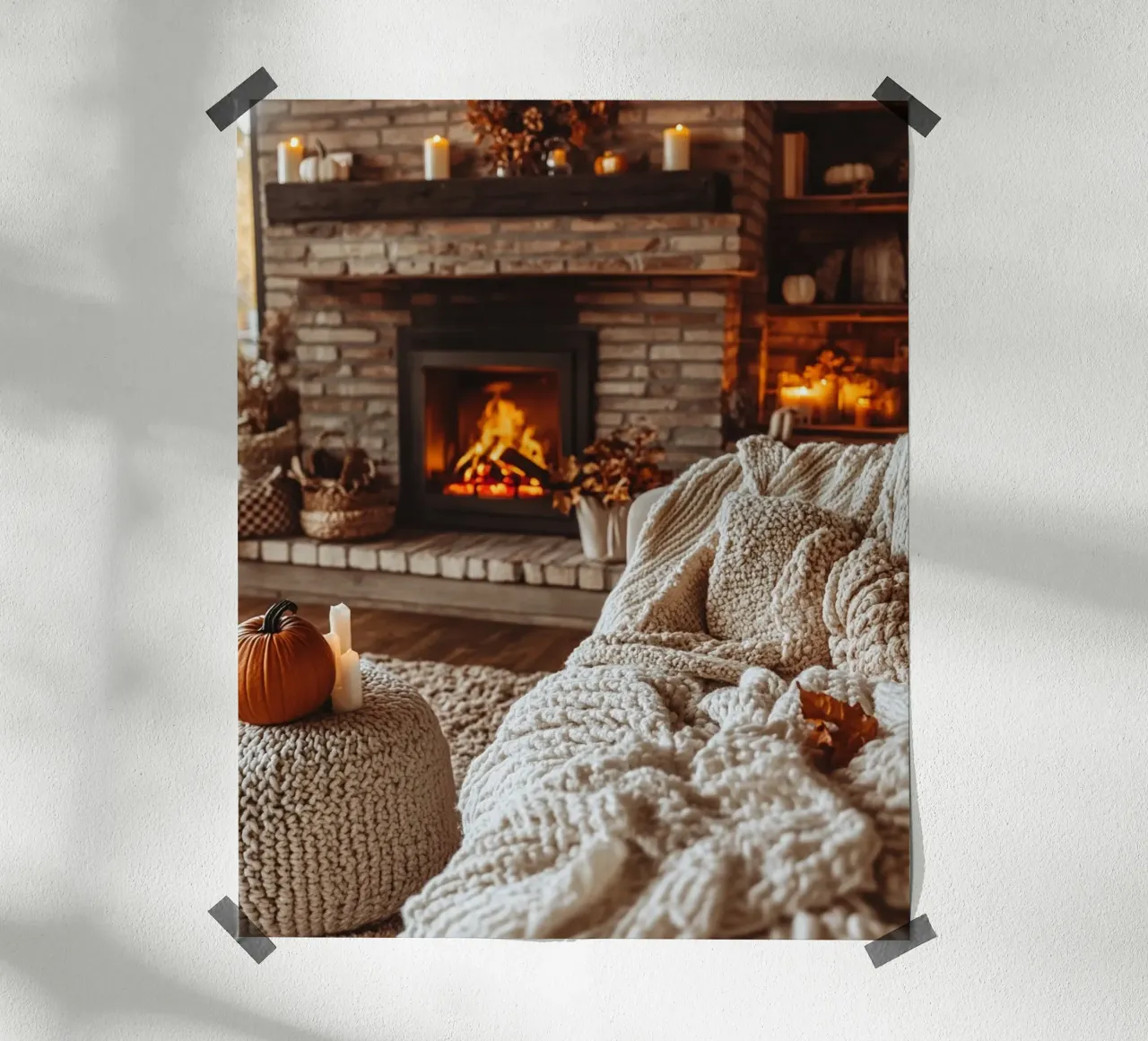 Vibrazioni d'autunno carta hahnemühle da PhotoVibe Decor