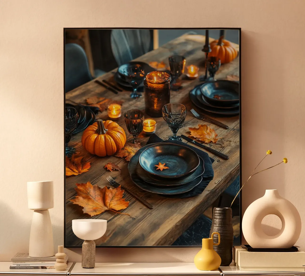 Vibrazioni d'autunno alluminio dibond da PhotoVibe Decor