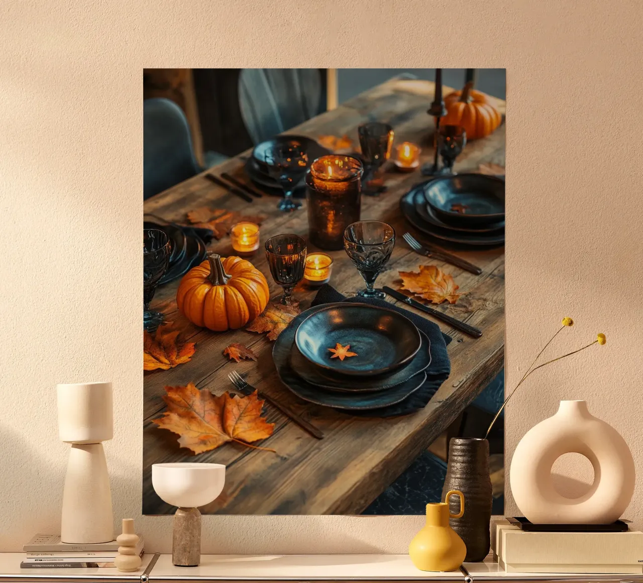 Herbst-Vibes Hahnemühle von PhotoVibe Decor
