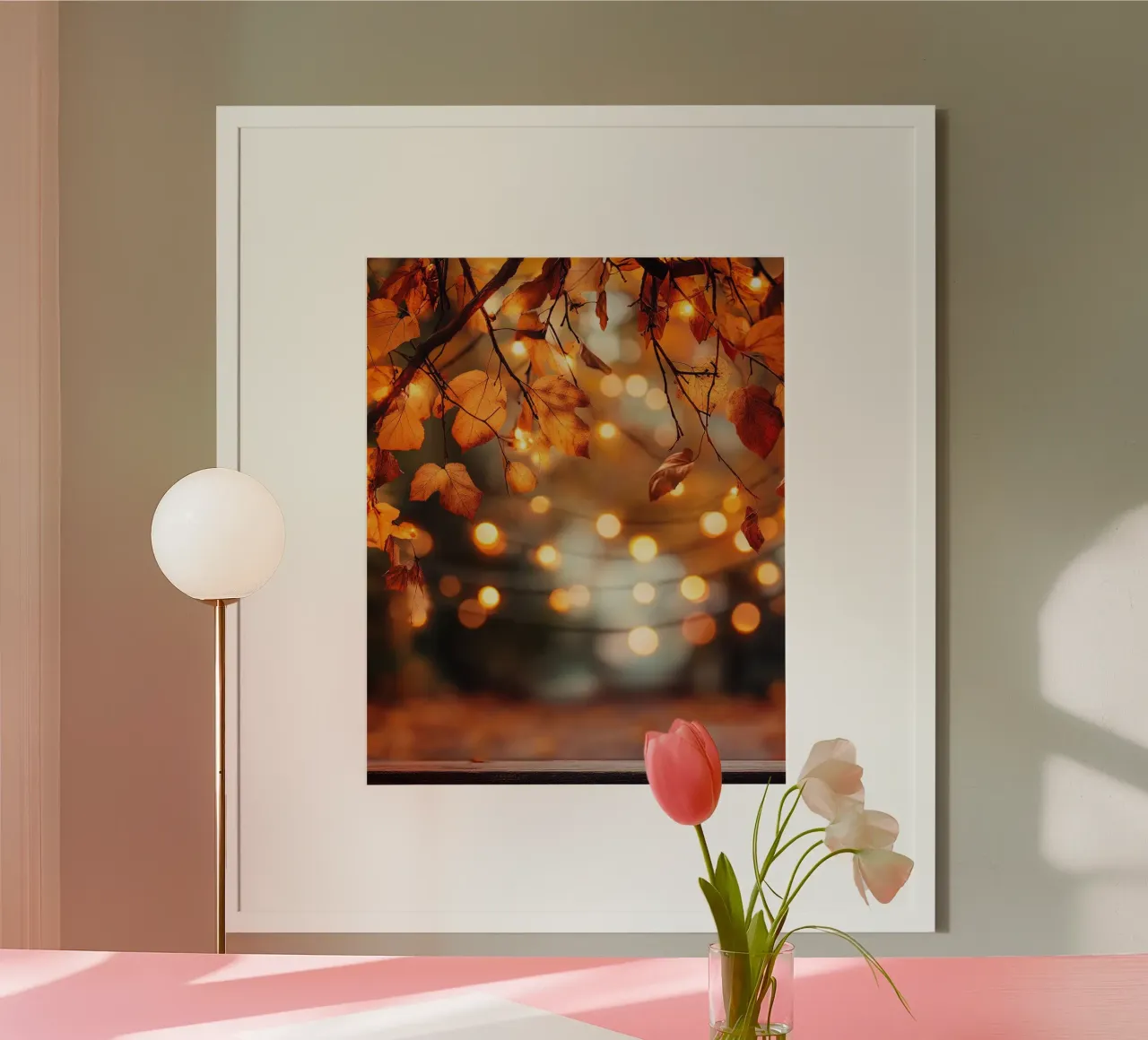 Herbst-Vibes Hahnemühle von PhotoVibe Decor