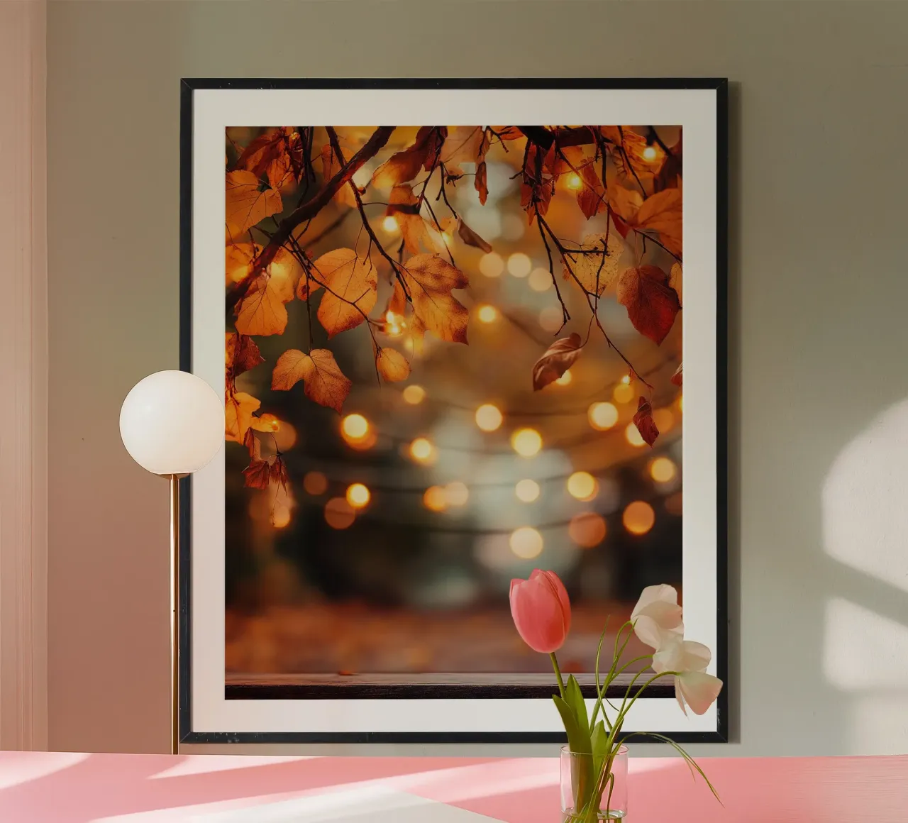 Herbst-Vibes Hahnemühle von PhotoVibe Decor