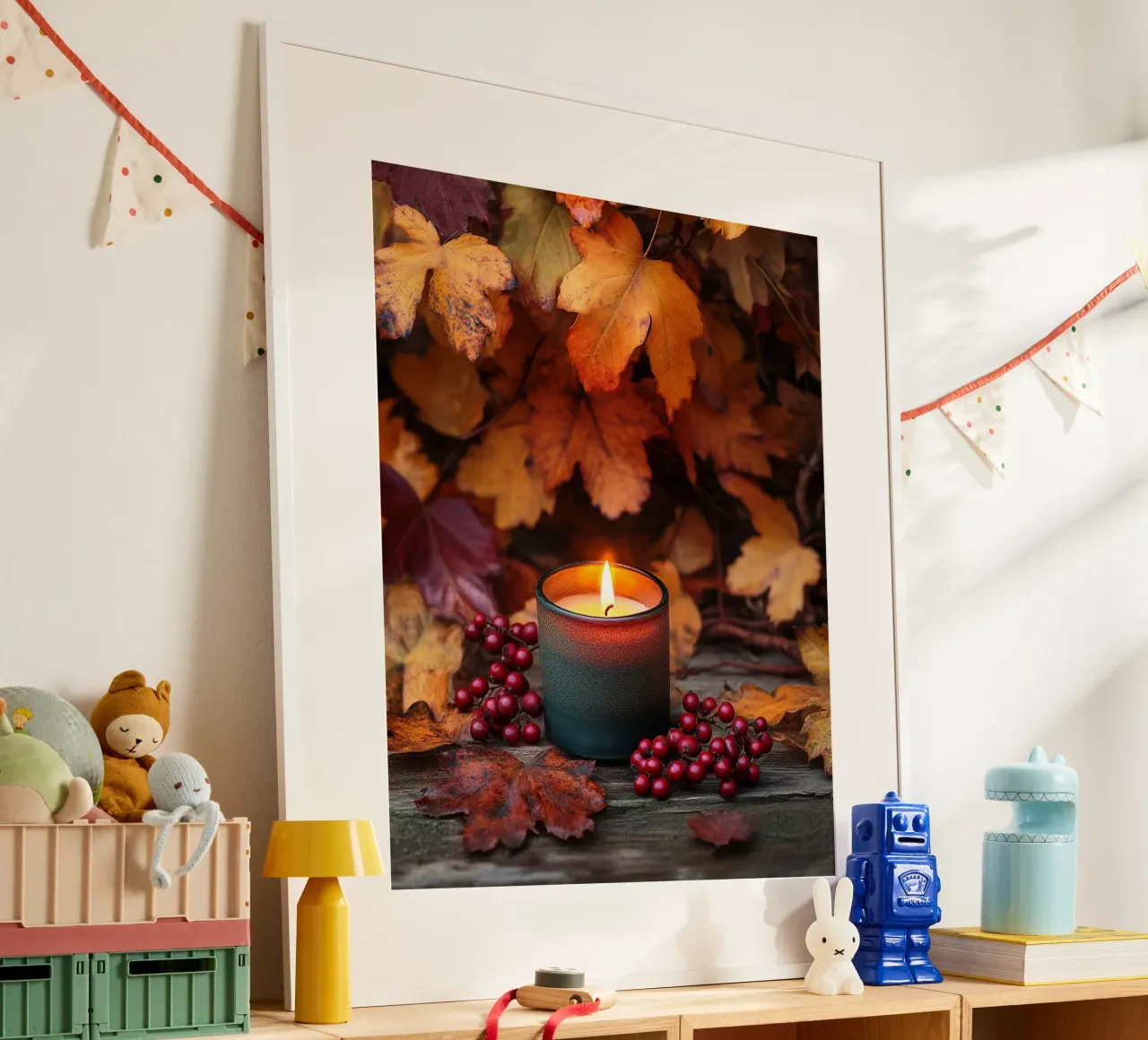Herbst-Vibes Hahnemühle von PhotoVibe Decor