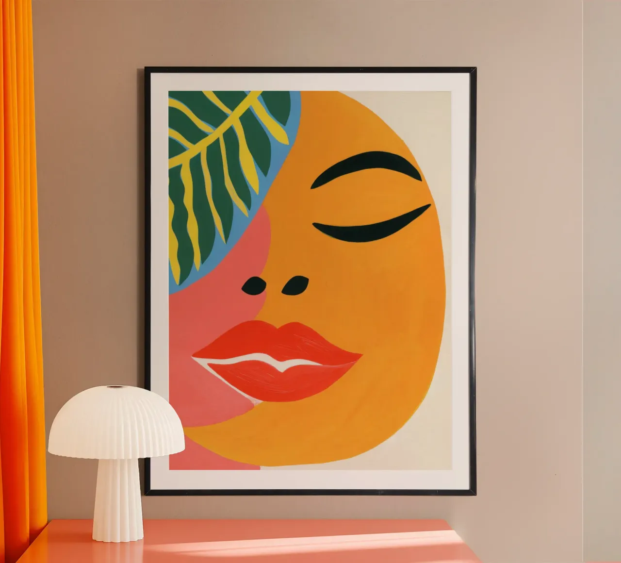 Woman in the moon | lightness, calm and sensuality poster by Autofocus