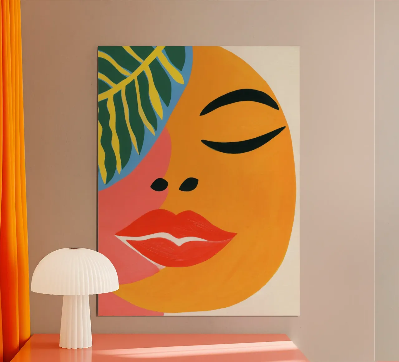 Woman in the moon | lightness, calm and sensuality poster by Autofocus