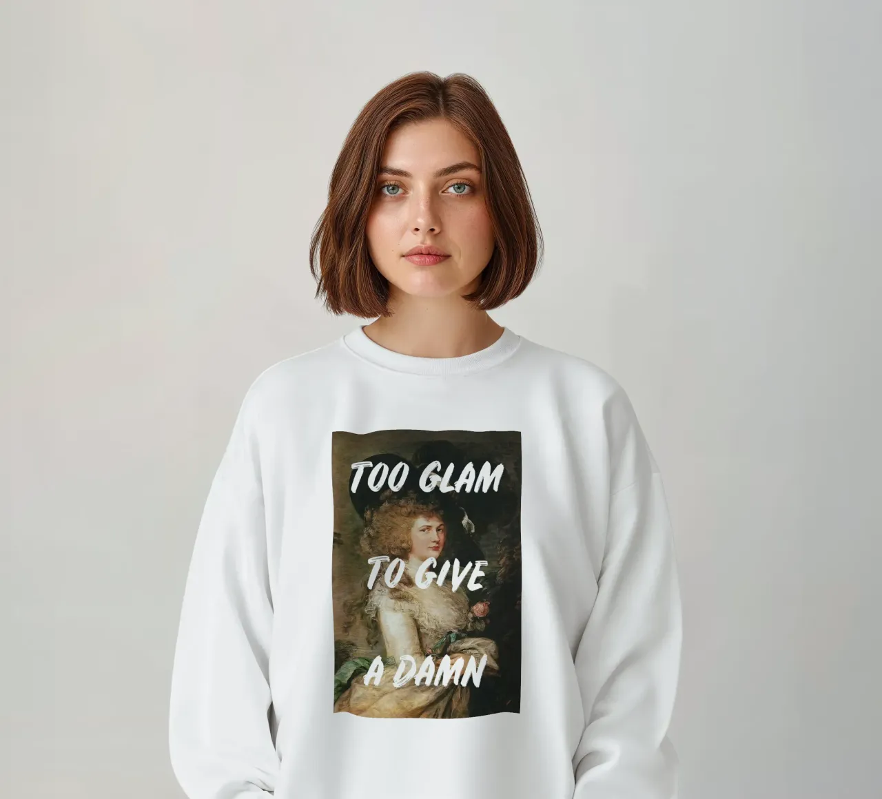 Too Glam to Give a Damn felpa da GraceDigitalArtCo