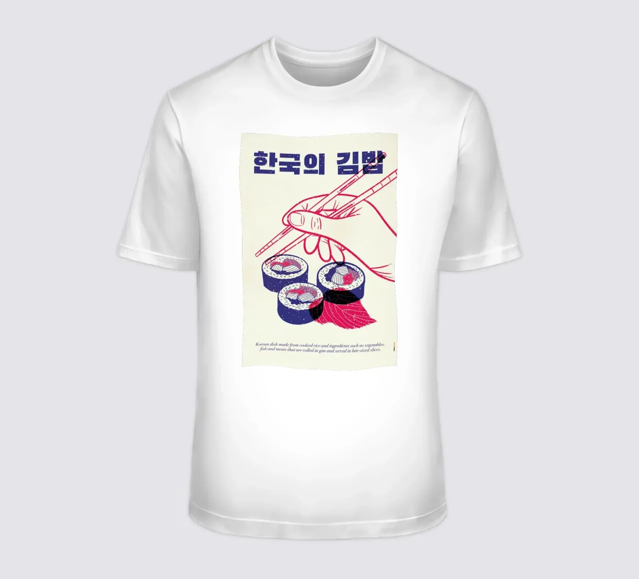 Korean Kimbap t-shirt da Rafa Gomes