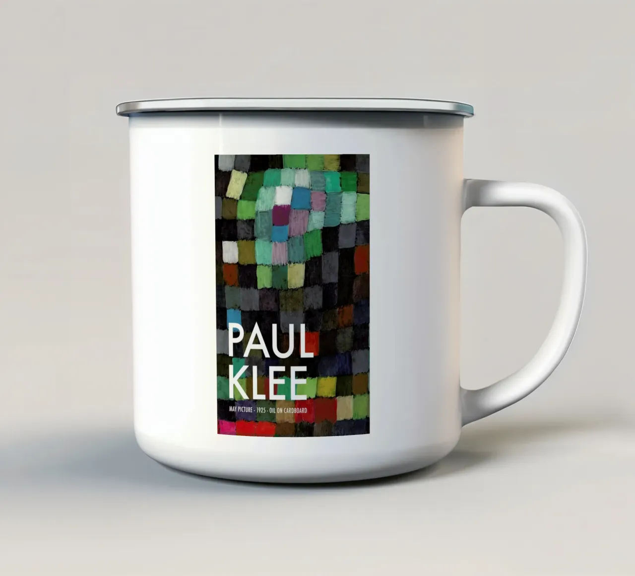 Klee - May Picture tazza in smalto da Vintage by JUNIQE