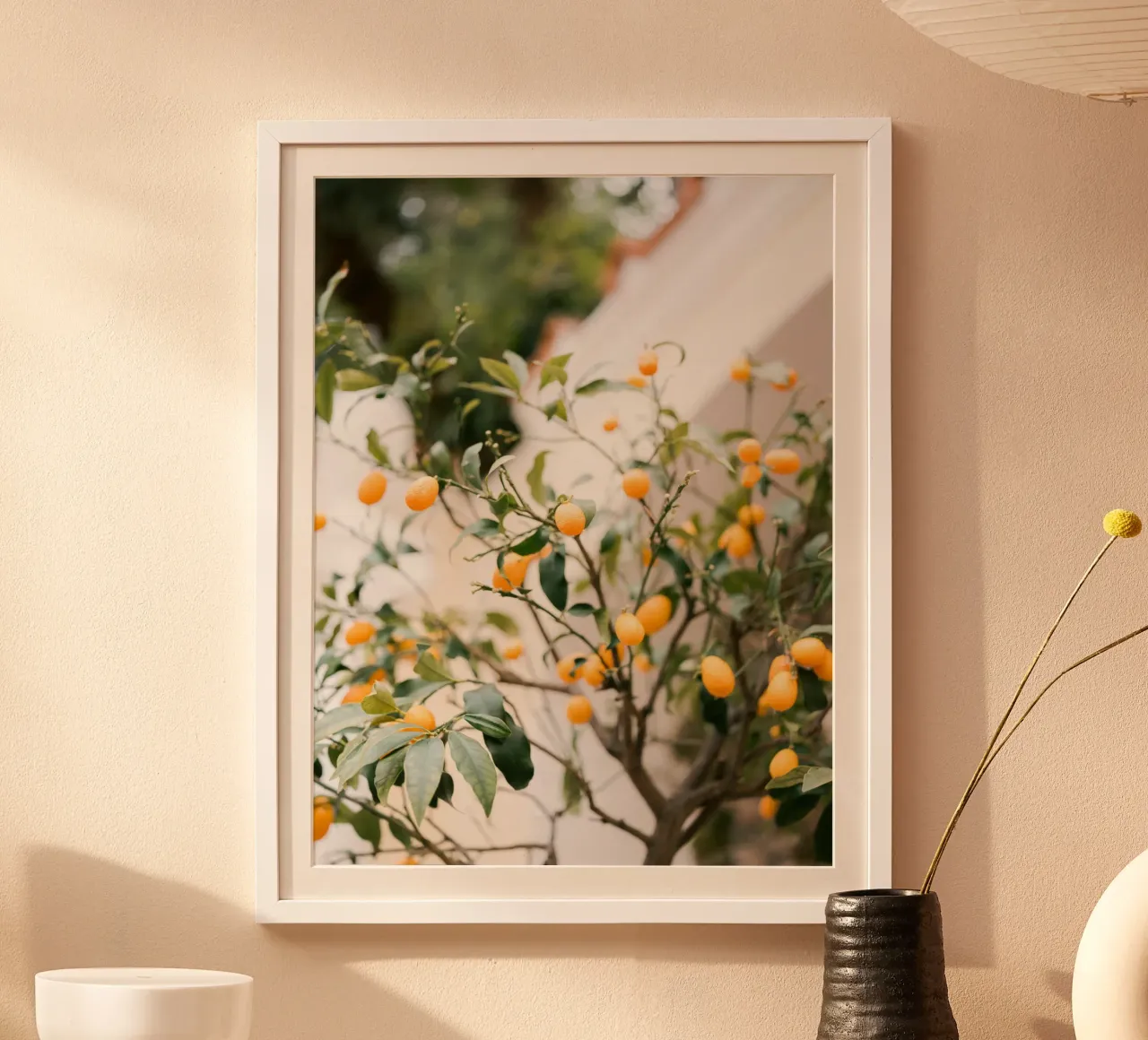 Orange Capri poster da Raisa Zwart