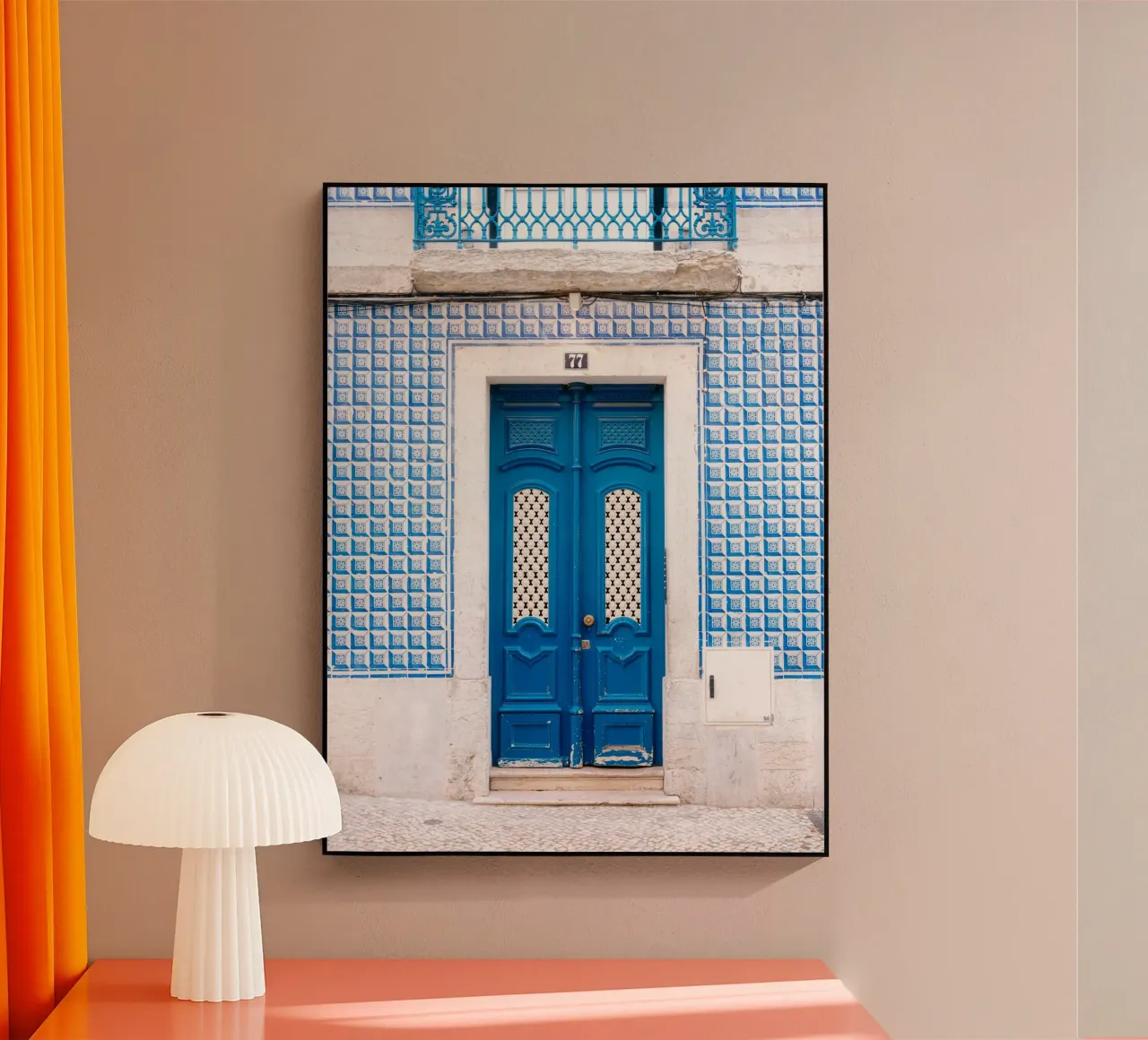 Lisbona blu plexiglass da Raisa Zwart