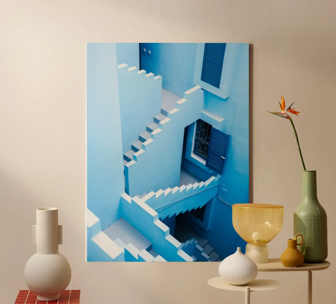 Zuid-Spanje VI canvas met Baklijst van Raisa Zwart