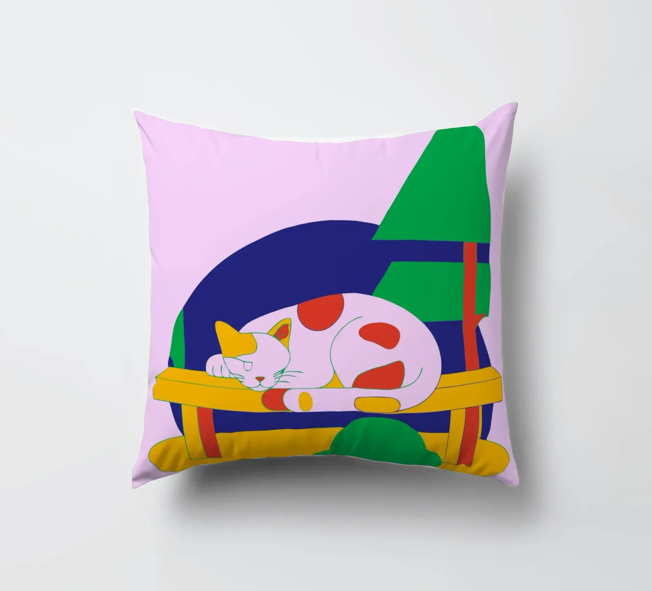 Gatto che dorme cuscino da OUR SHOP