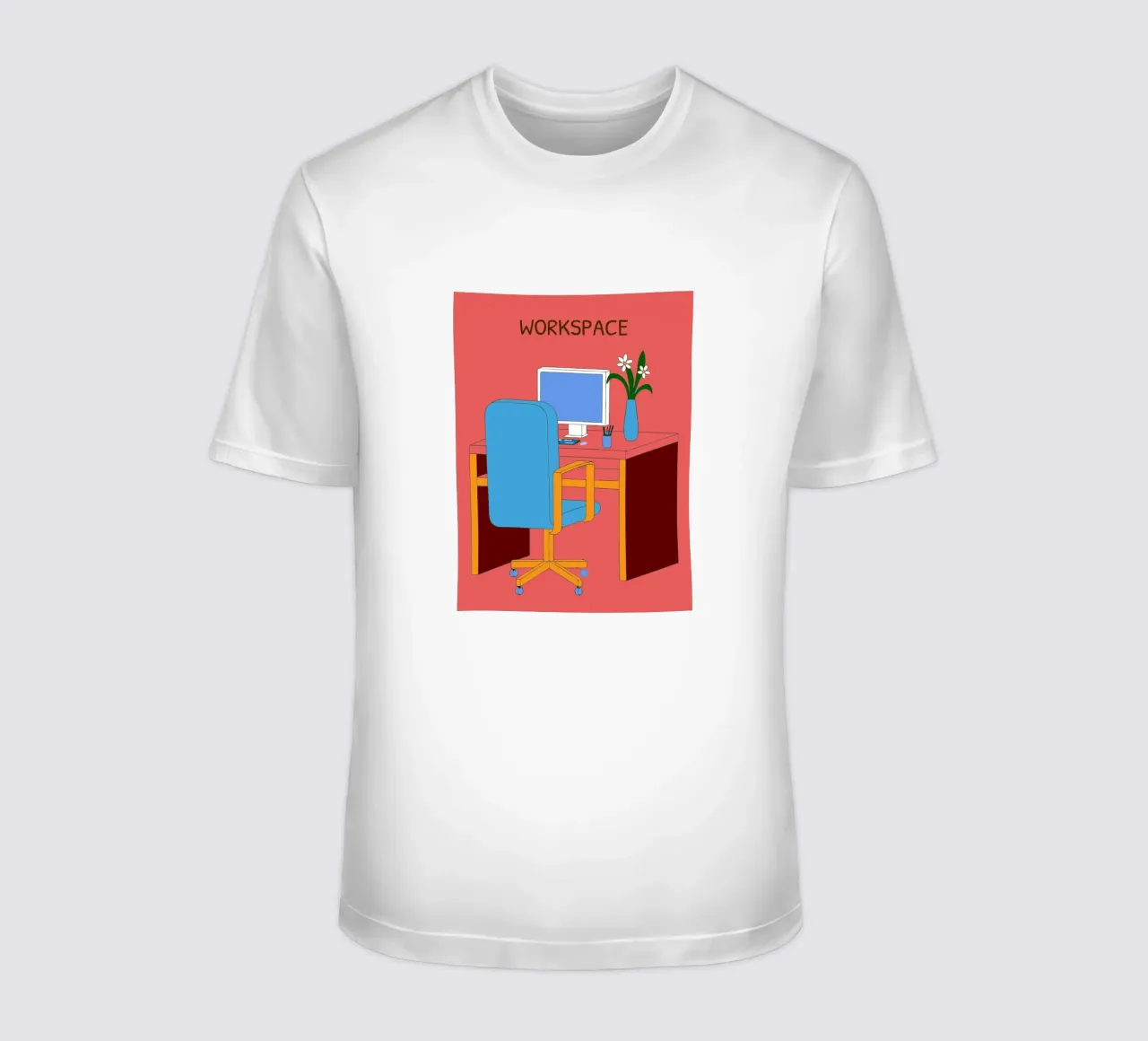 Computer Table t-shirt by OUR SHOP