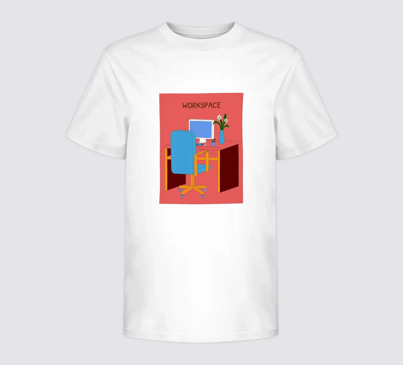 Computer Table kinder t-shirt van OUR SHOP
