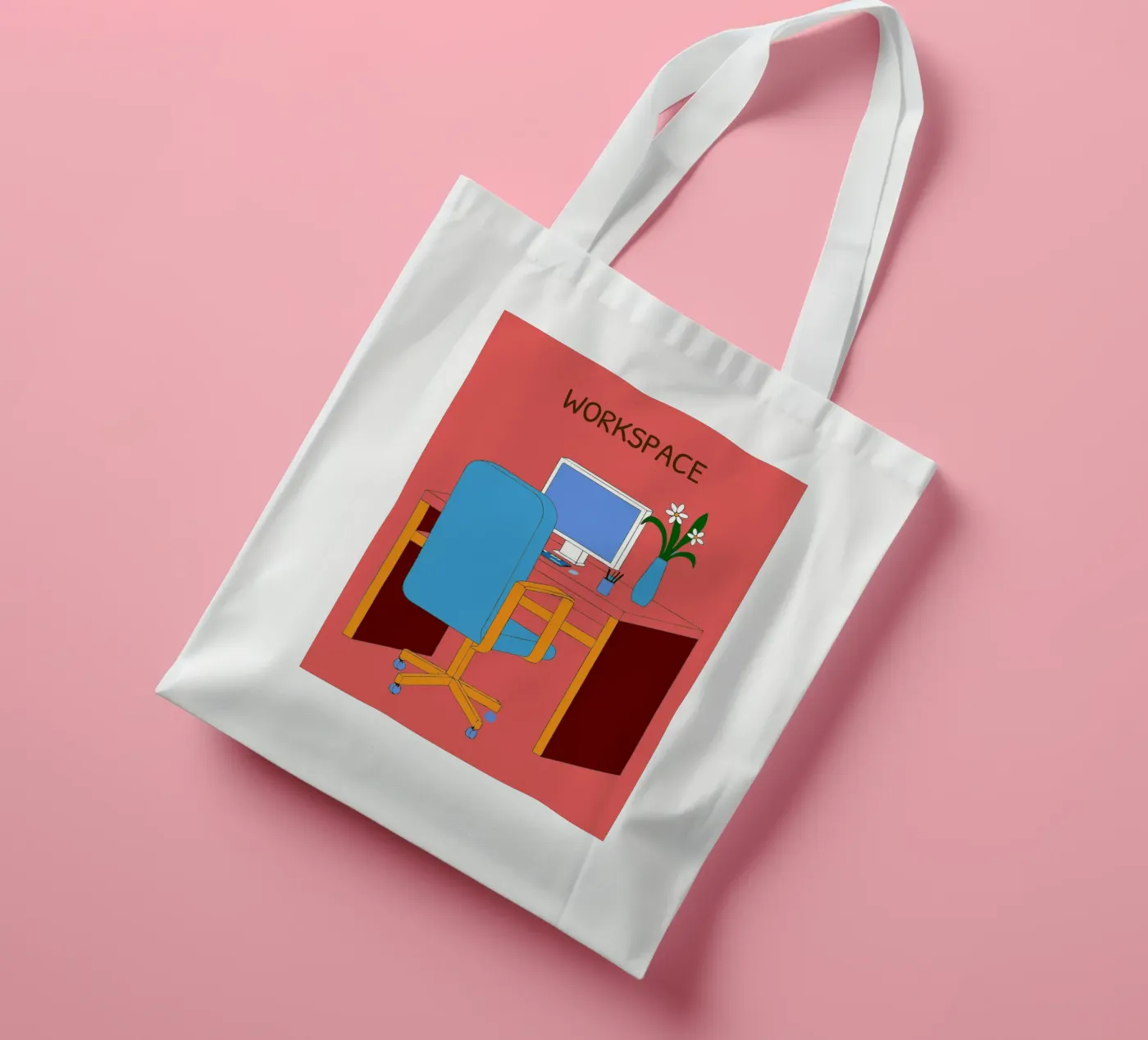 Computer Table Jutebeutel von OUR SHOP