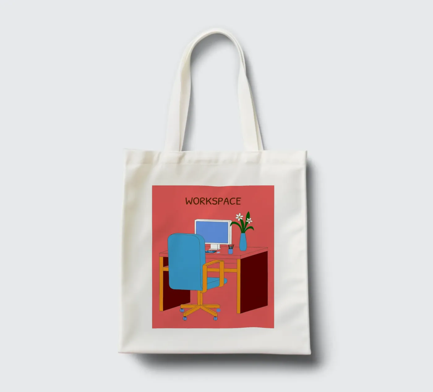 Computer Table Jutebeutel von OUR SHOP