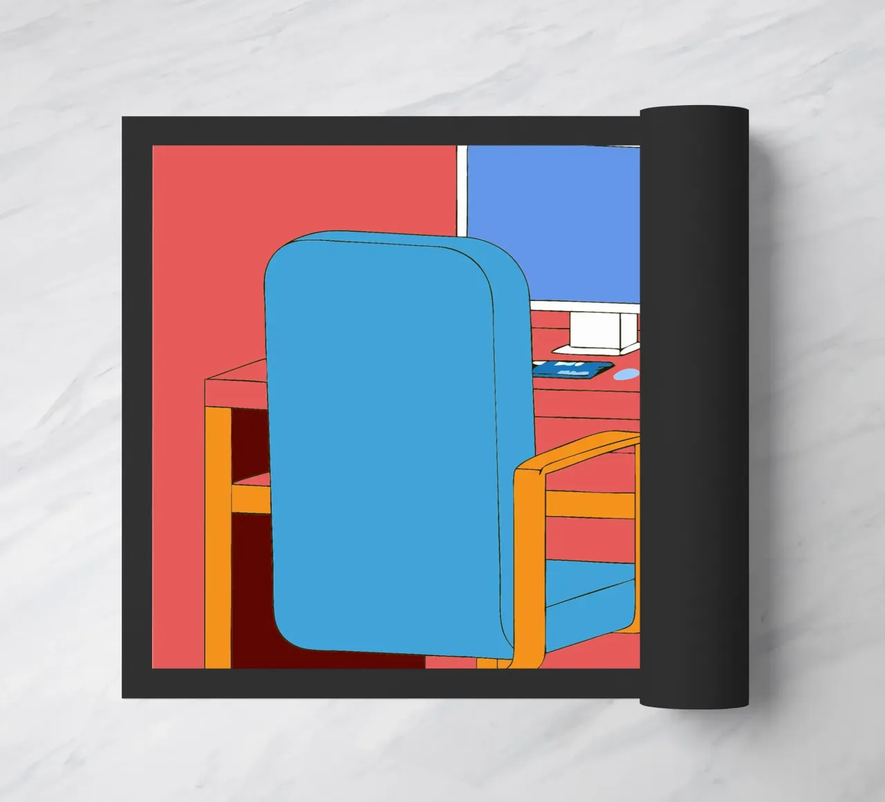 Computer Table doormat by OUR SHOP