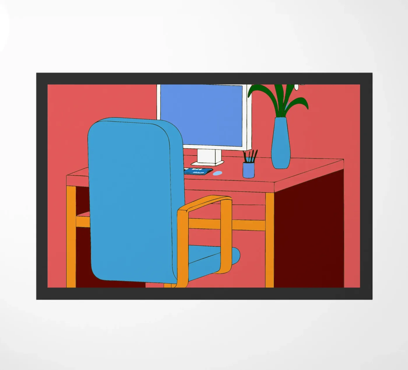 Computer Table paillasson de OUR SHOP