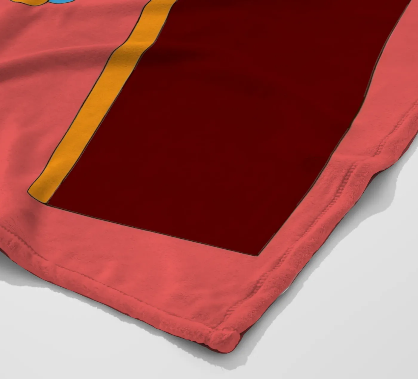 Computer Table fleece blanket by OUR SHOP