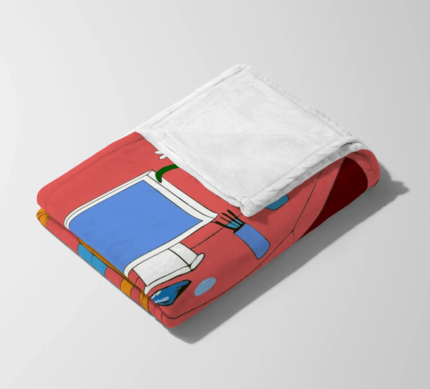 Computer Table fleece blanket by OUR SHOP