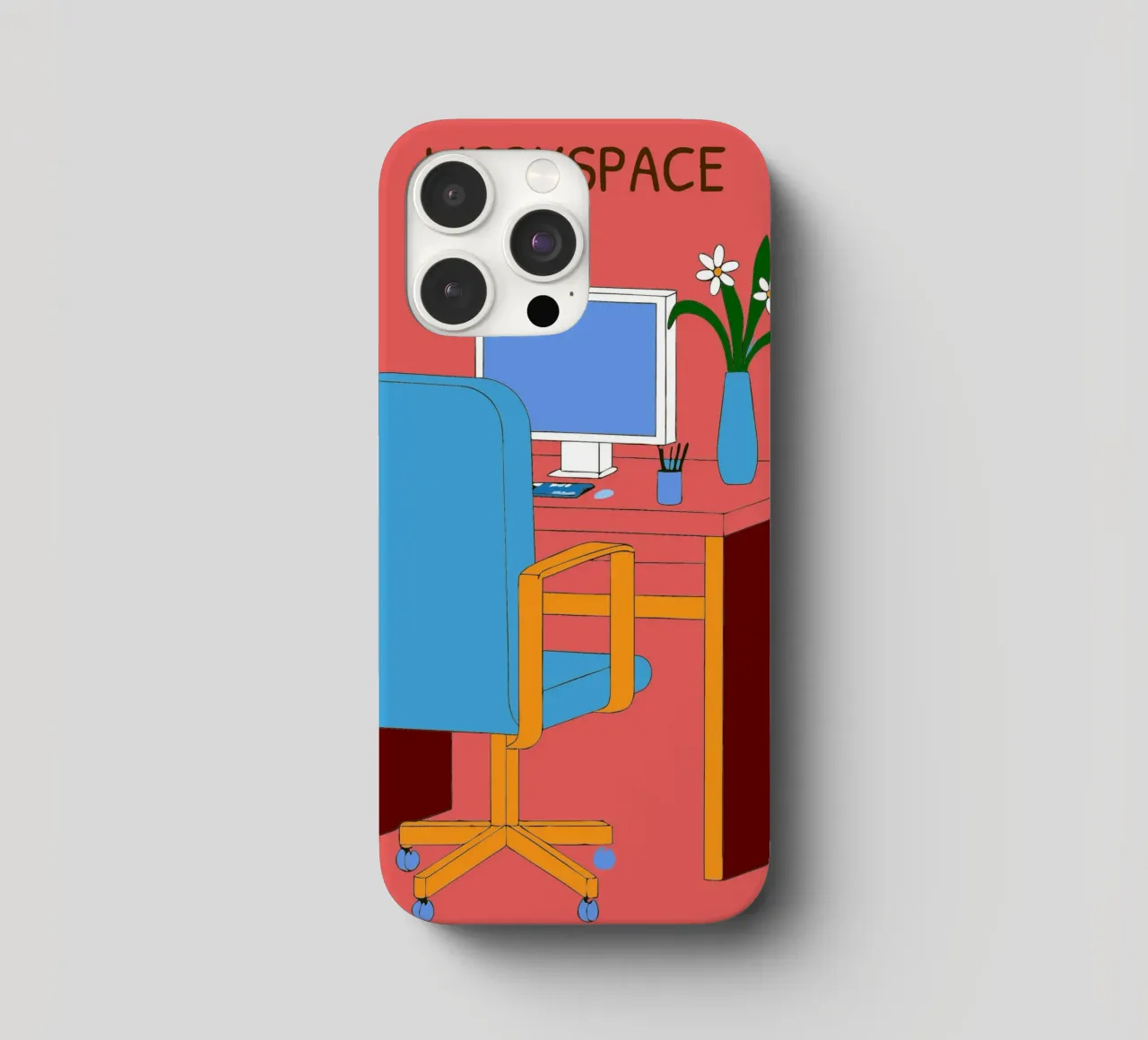 Computer Table iphone case by OUR SHOP