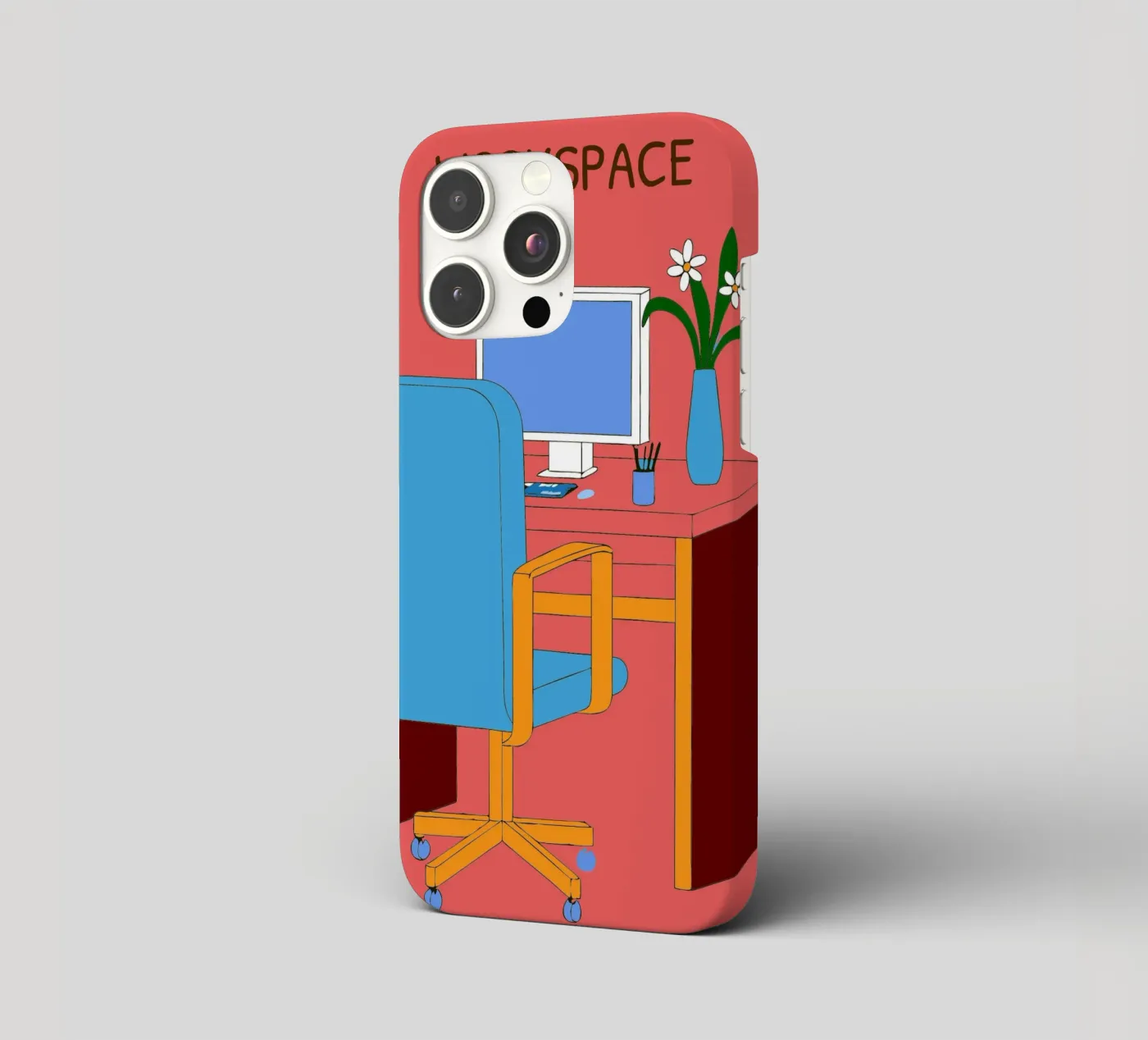 Computer Table iphone case by OUR SHOP