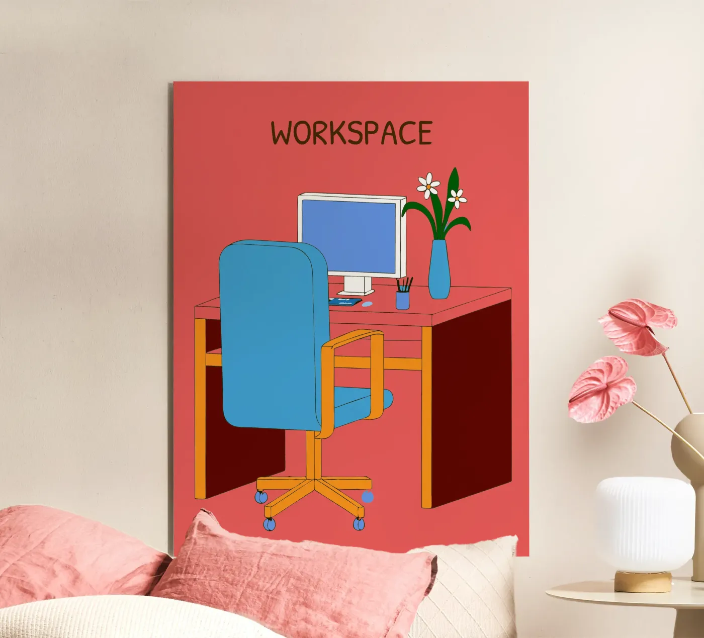 Computer Table alu-dibond by OUR SHOP