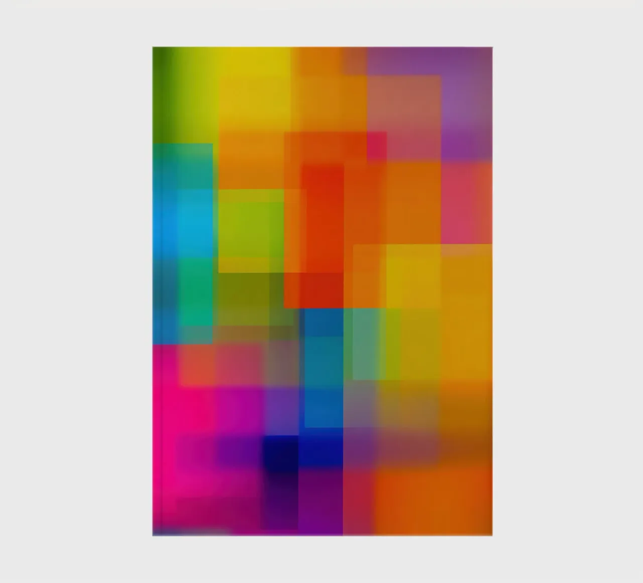 A warm summer day | Abstract Painting notebook by Autofocus