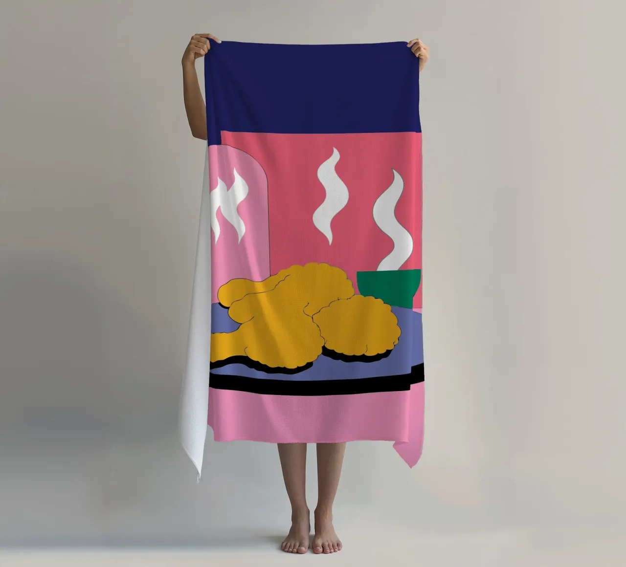 Pollo croccante telo mare da OUR SHOP