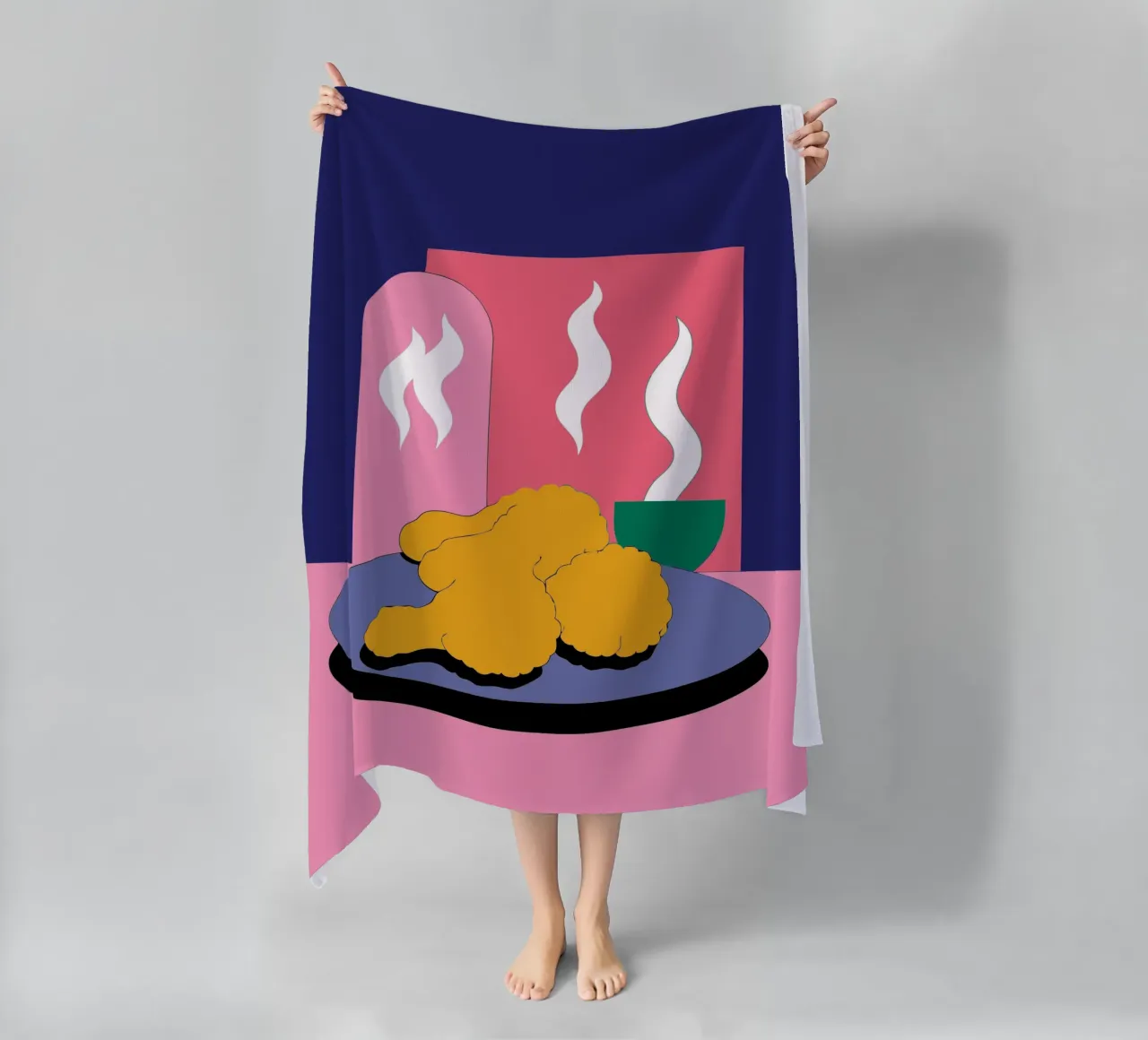 Pollo croccante telo mare da OUR SHOP