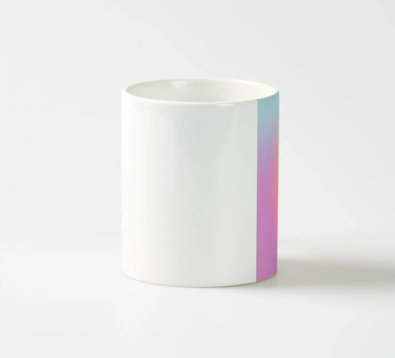 Futuristic aura ceramic mug by Carinaprint