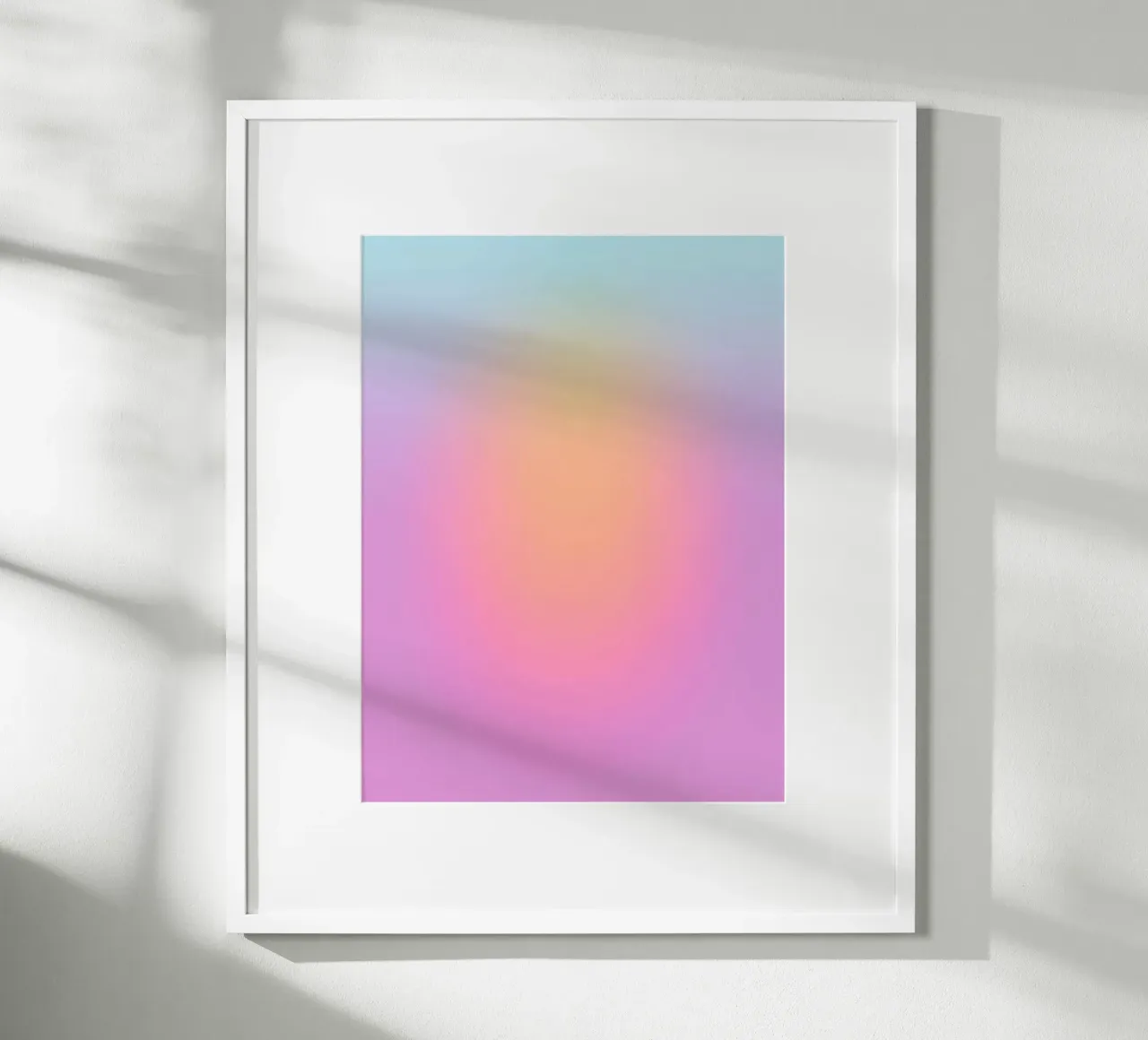 Futuristic aura poster by Carinaprint