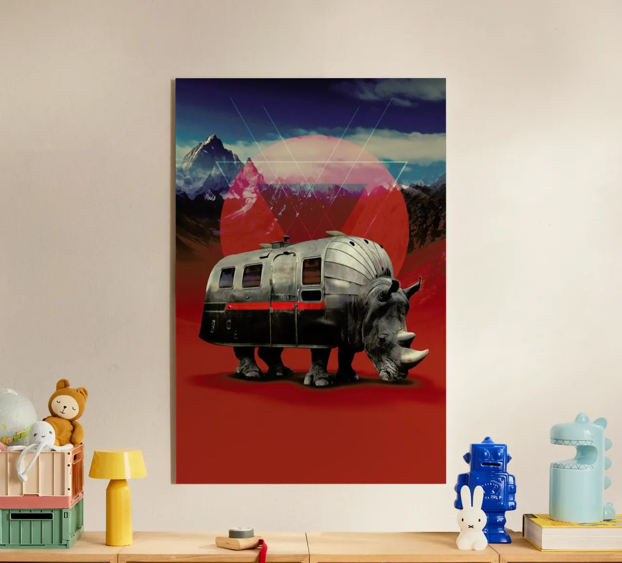 Rhino plexiglass da Ali Gulec