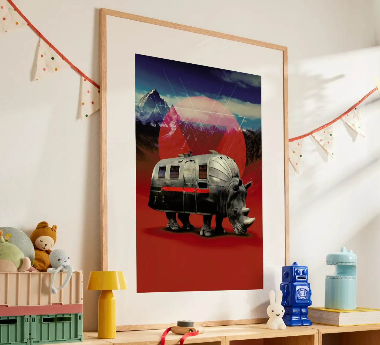 Rhino poster da Ali Gulec