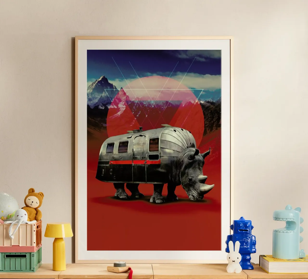 Rhino poster da Ali Gulec