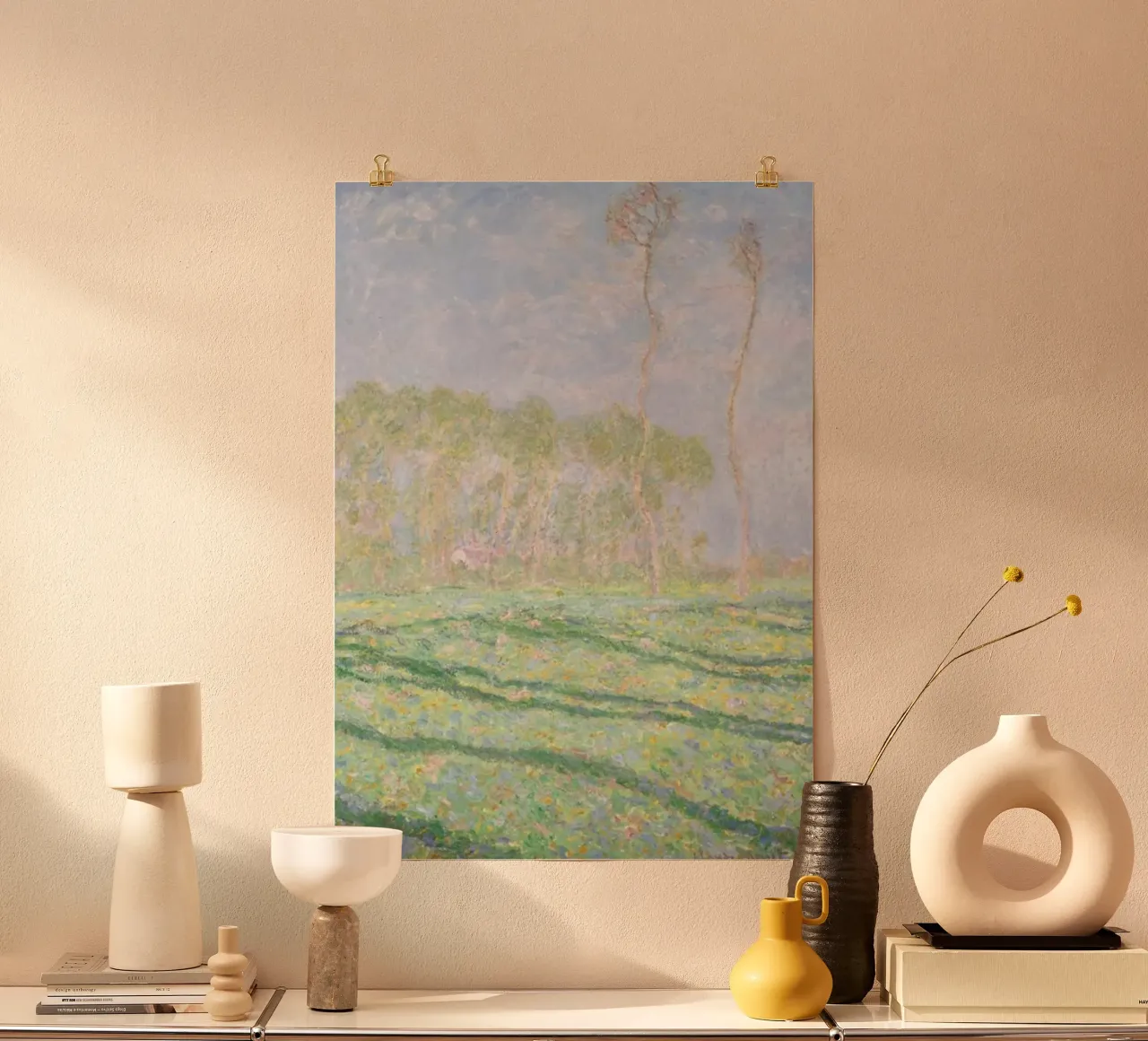 Claude Monet's Garden and Forest Scene hahnemühle by belong shop