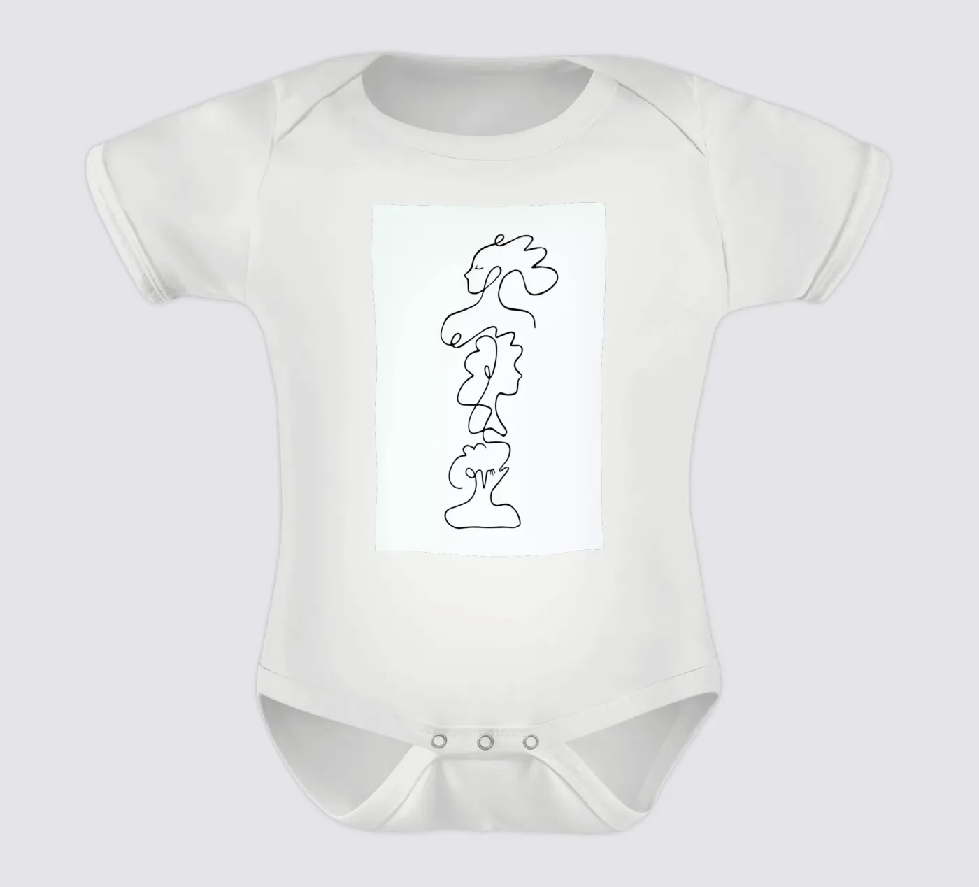 Close body bébé de Graphite