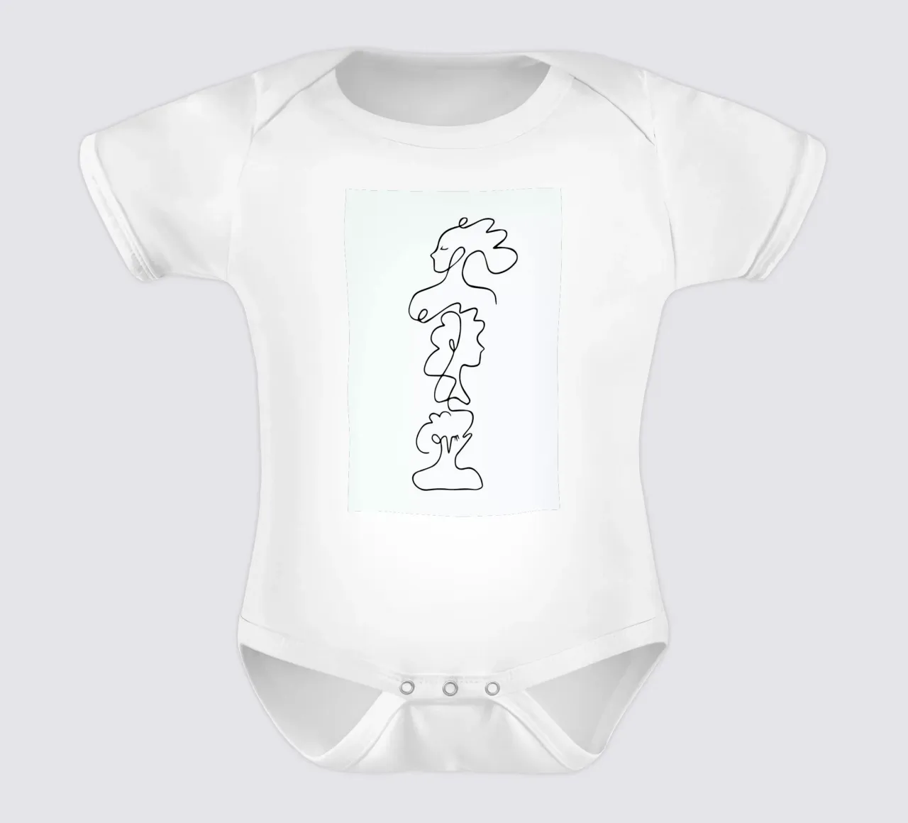 Close body bébé de Graphite