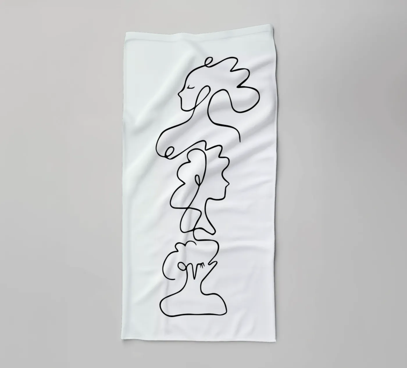 Close Handtuch von Graphite