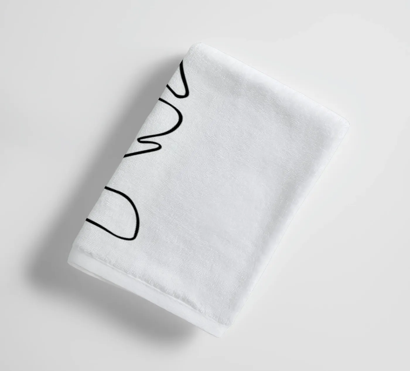Close Handtuch von Graphite