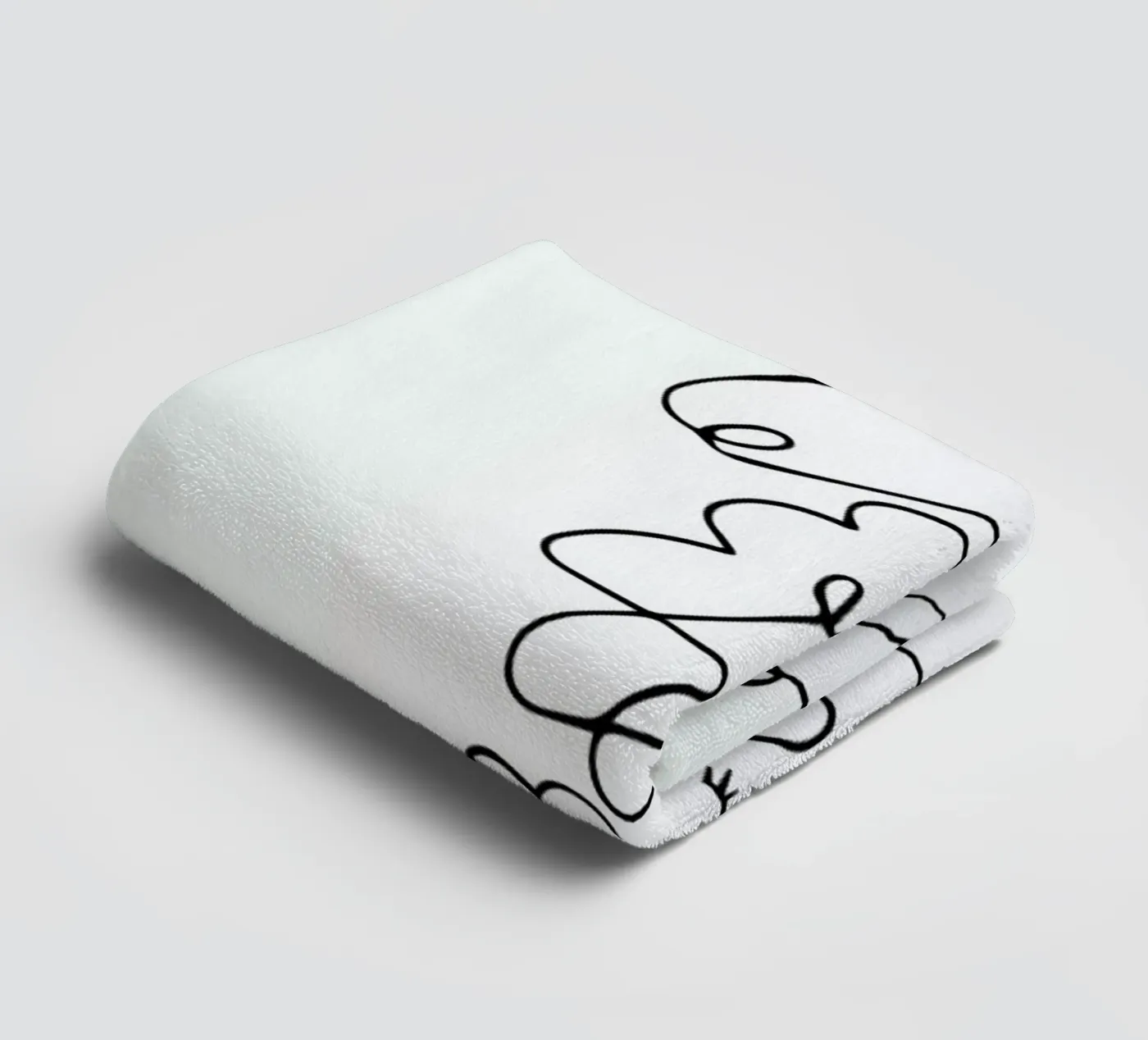 Close Handtuch von Graphite