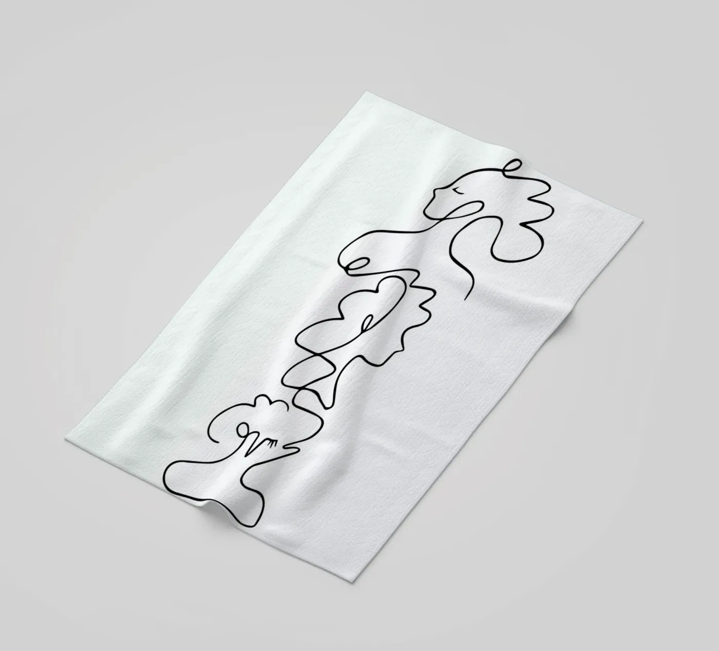 Close strandhanddoek van Graphite