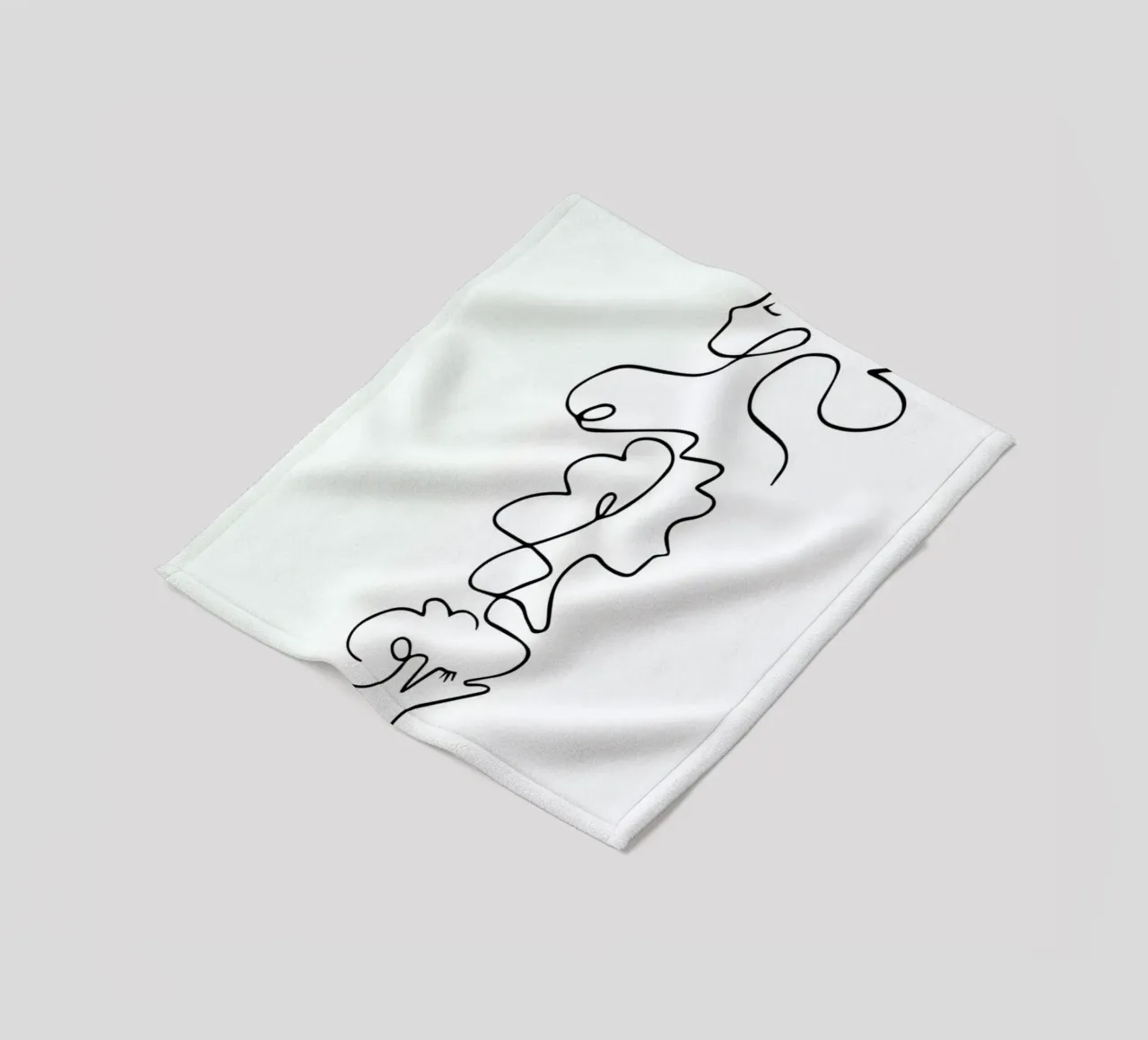 Close fleece blanket by Graphite