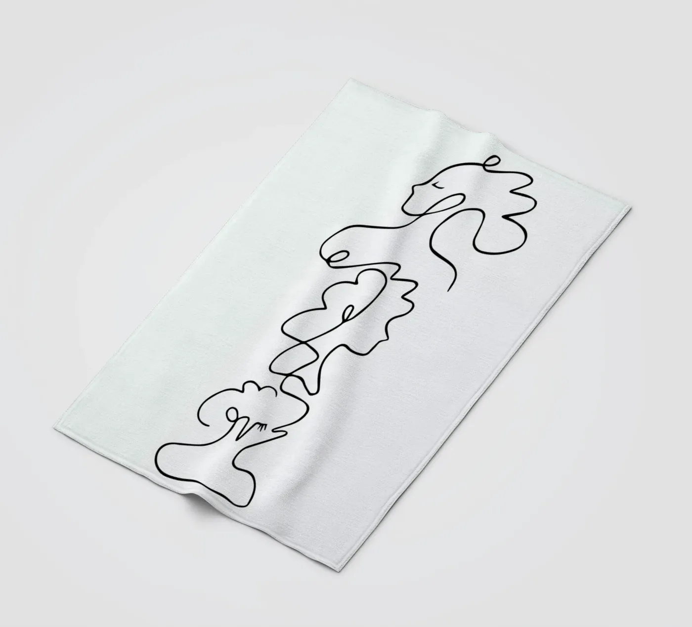 Close fleecedeken van Graphite