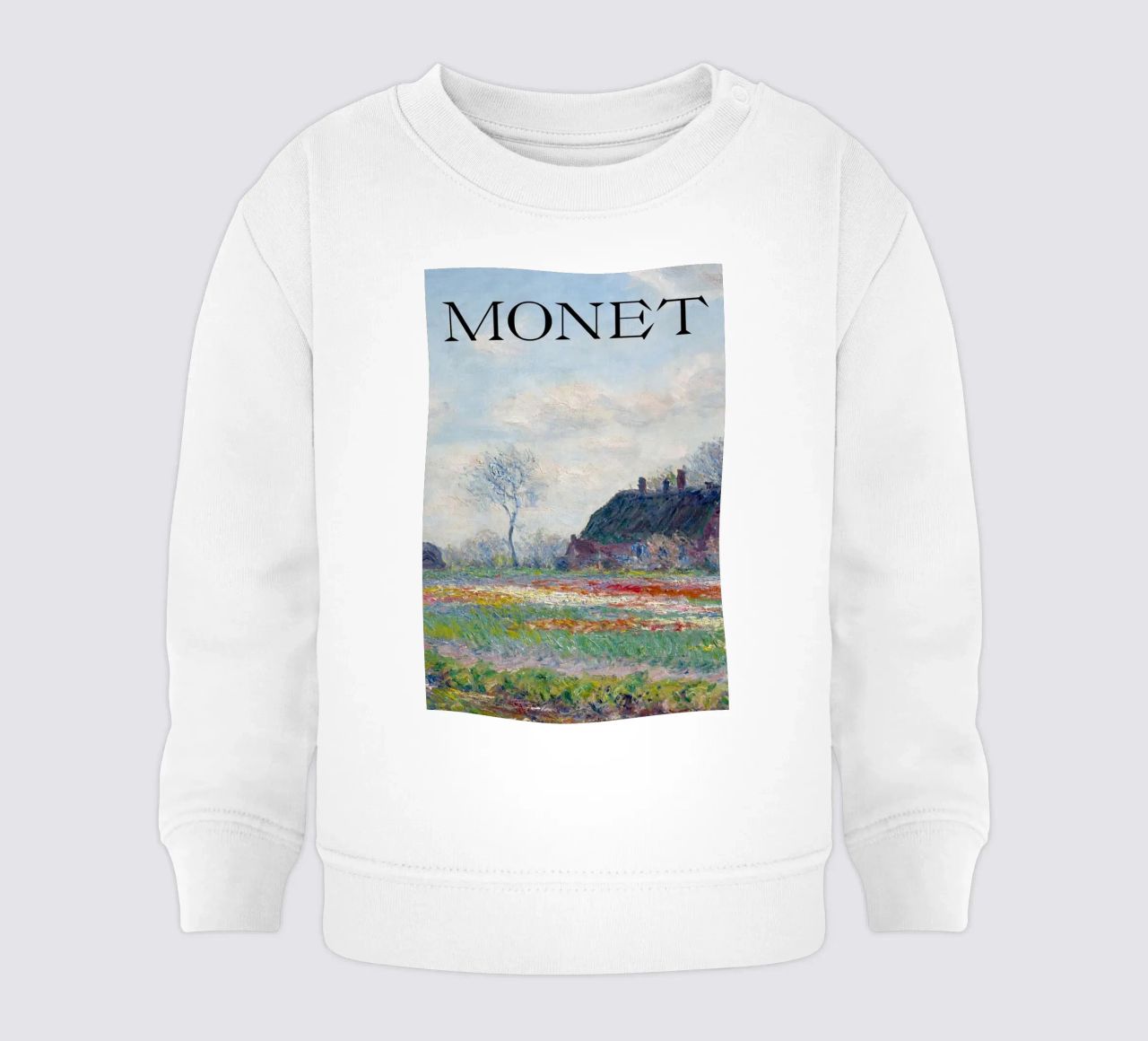die natürliche schönheit der landschaft wiesen claude monet Baby Sweatshirt von belong shop