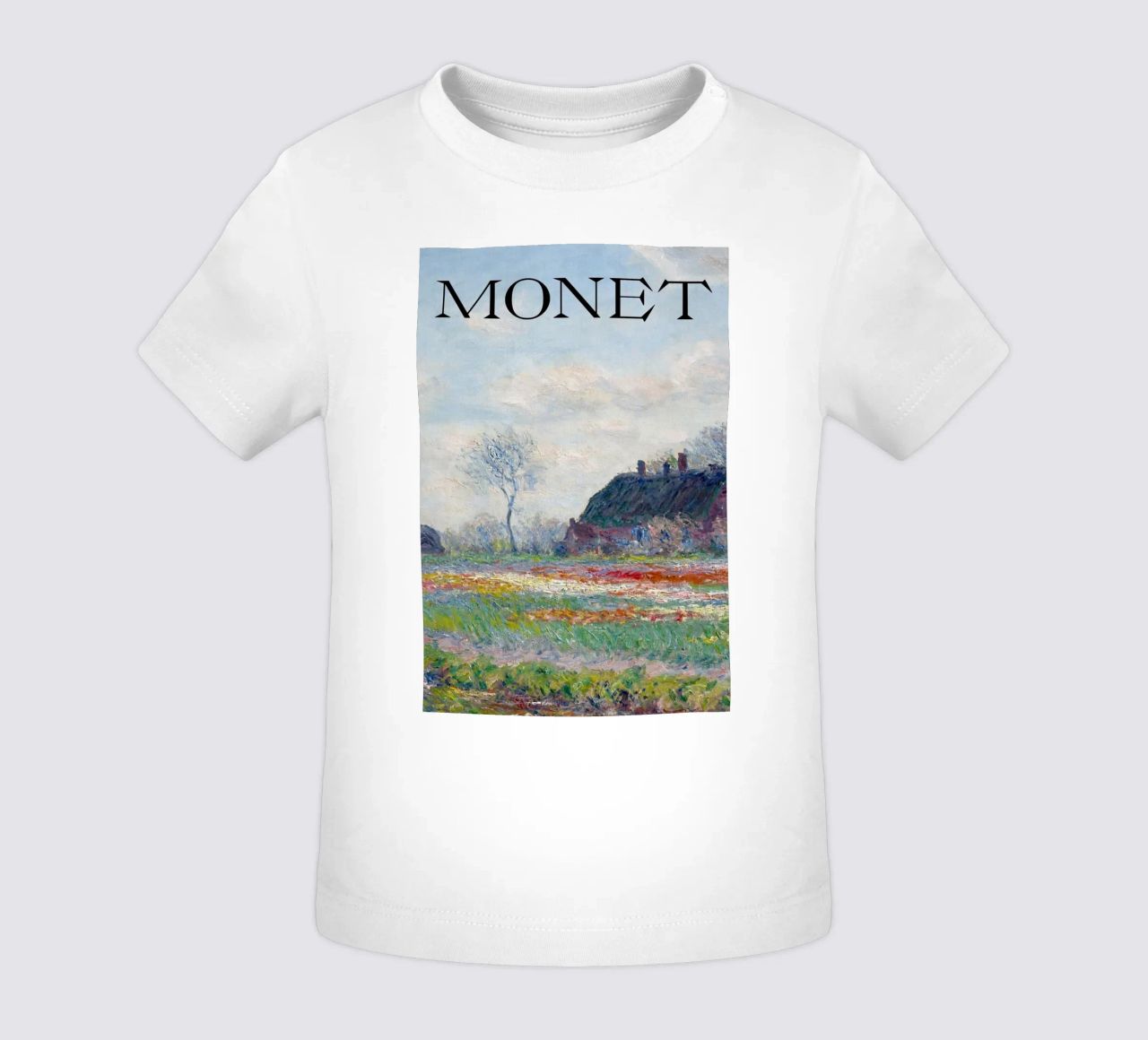 die natürliche schönheit der landschaft wiesen claude monet Baby T-Shirt von belong shop